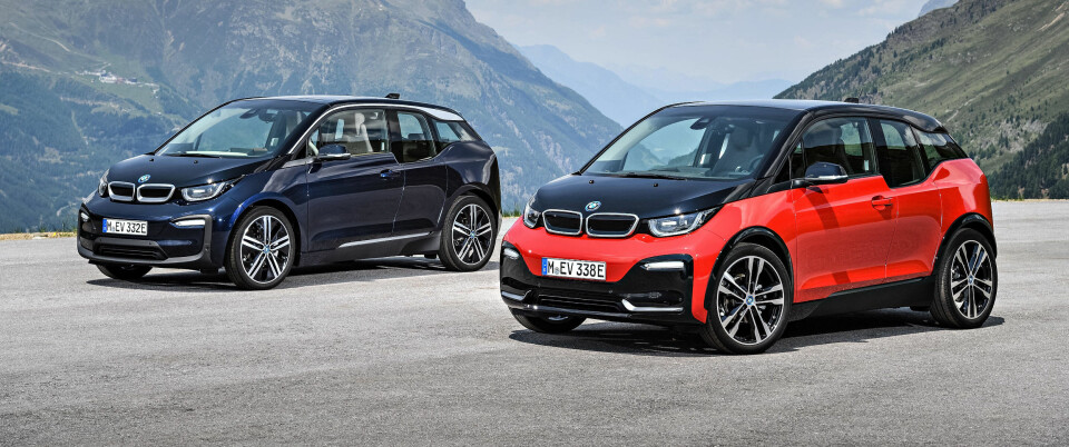 BMW i3s: Mer fart og sport er fokus i den nye s-utgaven av i3. Designmessig ser du klarest forskjell på den nye nedre halvdelen av fronten og andre mindre detaljer.