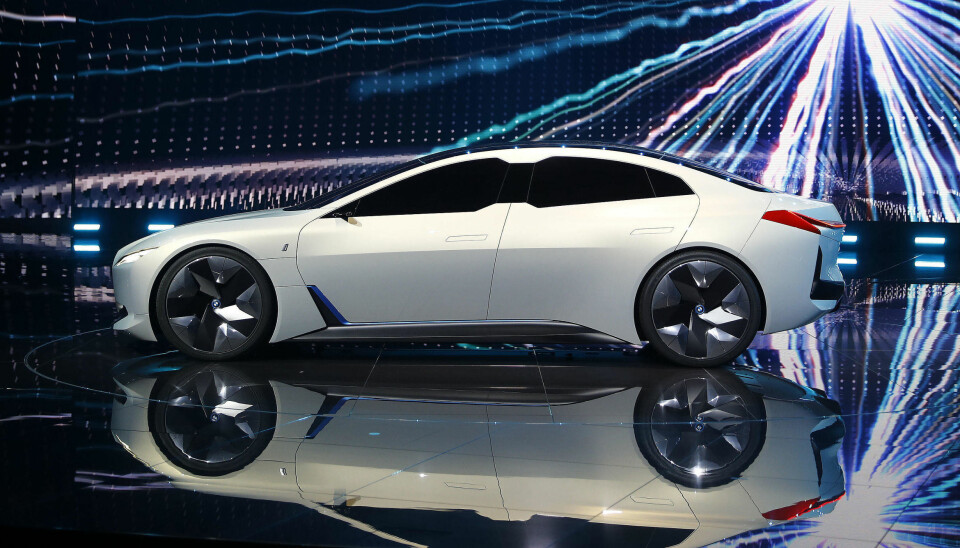 Dette er BMWs elektriske konseptbil i Vision Dynamics.