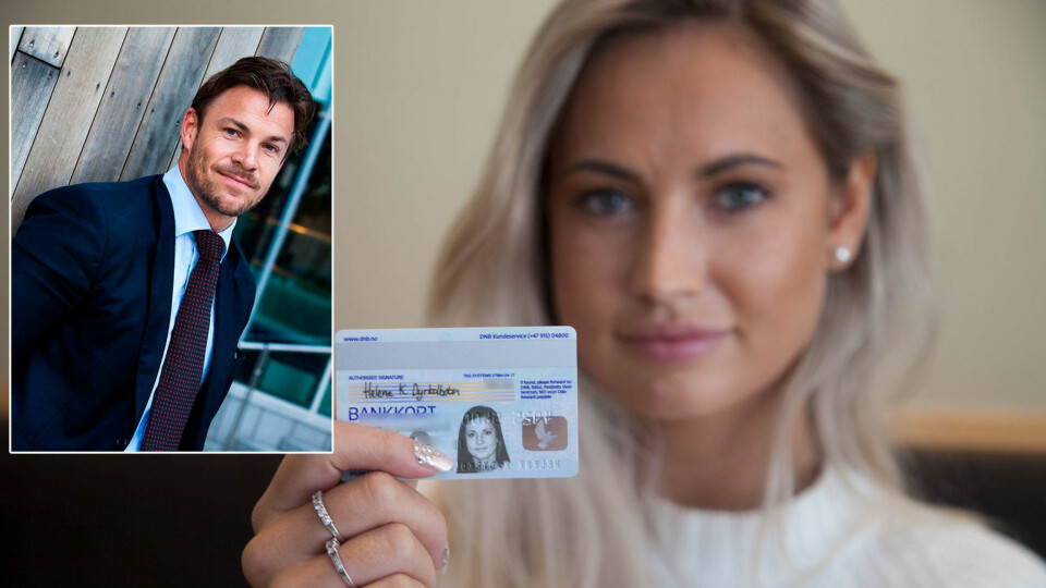Personen på et bankkort kan være nærmest hvem som helst etter hvert som årene går. Sikkerhetseksperten Kjell-Ola Kleiven mener bankkortene er ubrukelige som legitimasjon.