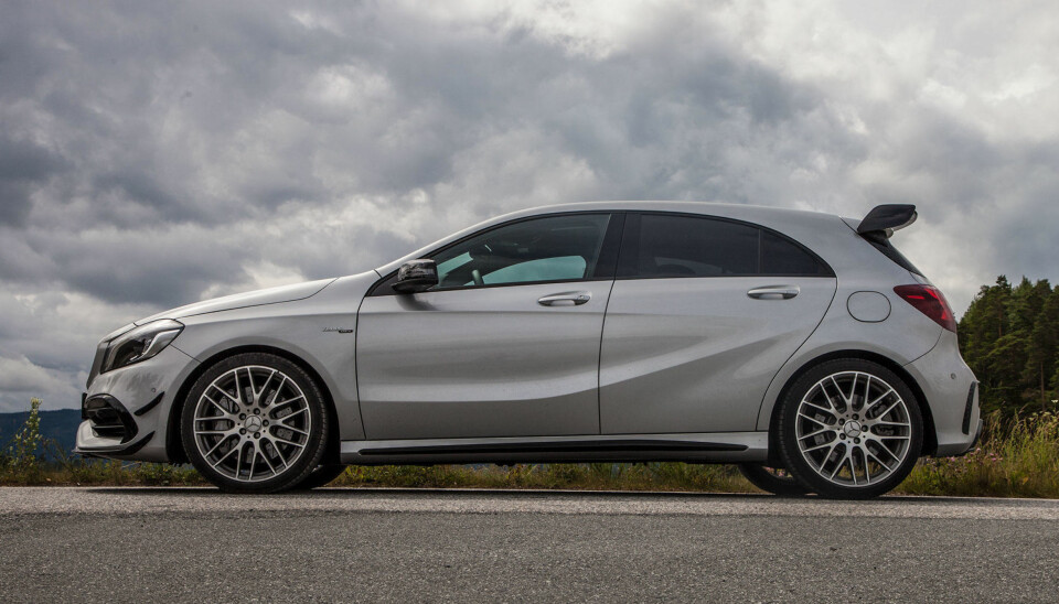 Test: Mercedes AMG A45 facelift (2017)