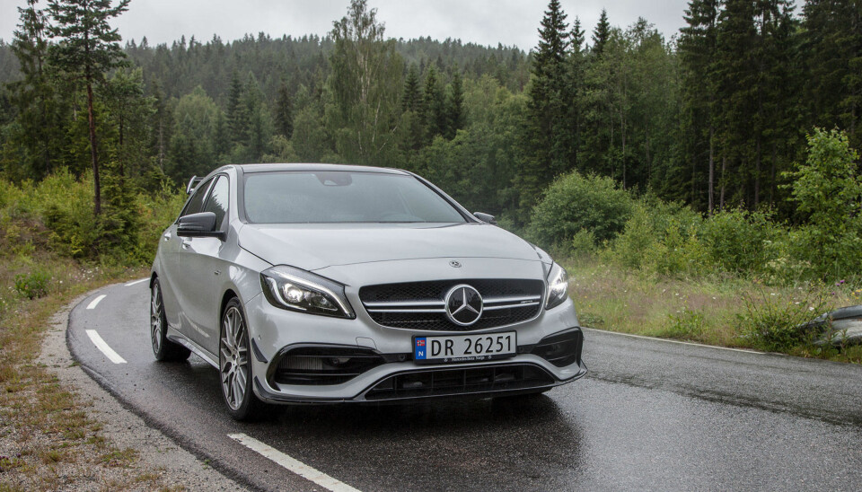 Test: Mercedes AMG A45 facelift (2017)