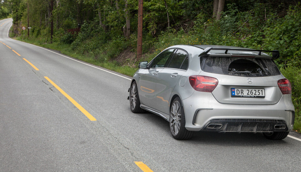 Test: Mercedes AMG A45 facelift (2017)