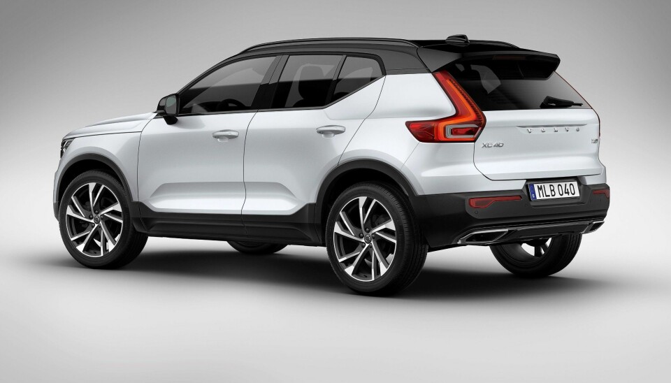 UTFORDRER DET TRADISJONELLE BILHOLDET: Nye XC40 er den første bilen som du kan få via 'Care by Volvo'-tjenesten.