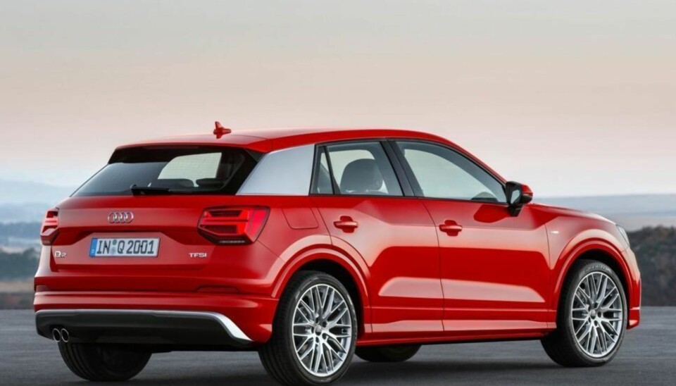 Audi gikk inn i småbilsegmentet med sin A1. Den har senere fått selskap av crossoveren Q2.