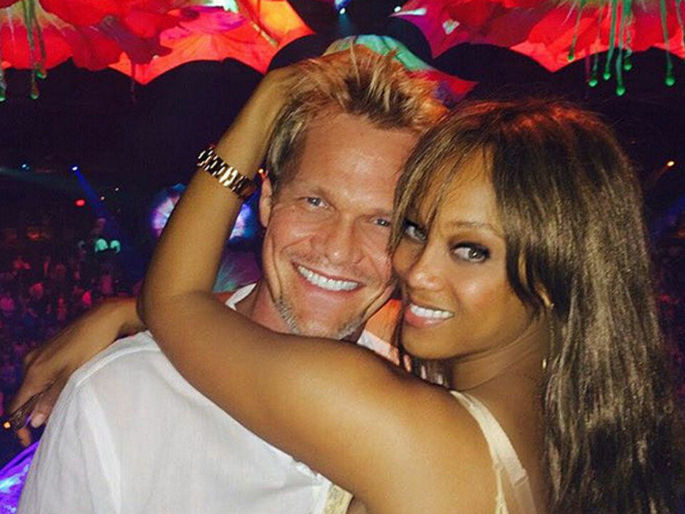 SKAL VÆRE SLUTT: Tyra Banks og Erik Asla har gjort det slutt, ifølge flere medier.