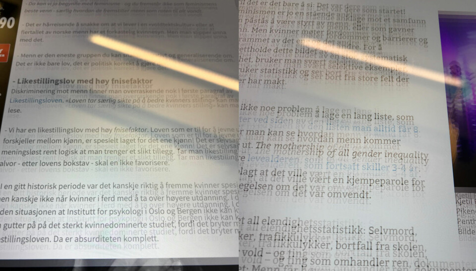 Det er fortsatt antydninger til ghosting ved scrolling, men oppdateringensfrekvensen gjør at øyet blir lurt i mye større grad - mens et kamera fanger opp detaljene.