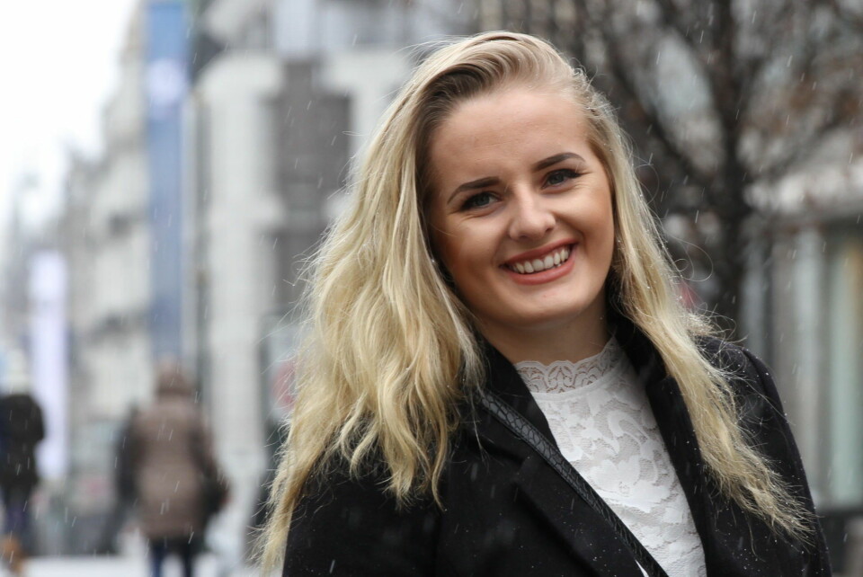 PRESTASJONSJAG: Martine Halvorsen (18) er en del av den såkalte «generasjon prestasjon». Hun mener foreldrene må ta sin del av ansvaret for at ungdommene sliter.