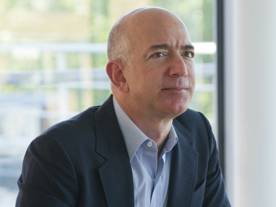Jeff Bezos er grunnleggeren av Amazon.com