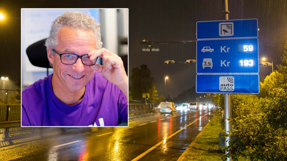 MDG-nestor Rasmus Hansson mener de nye bompengesatsene og nye bomstasjonene i Oslo er en fordel for de fattigste, fordi de skaper bedre kollektivtransport og renere luft.