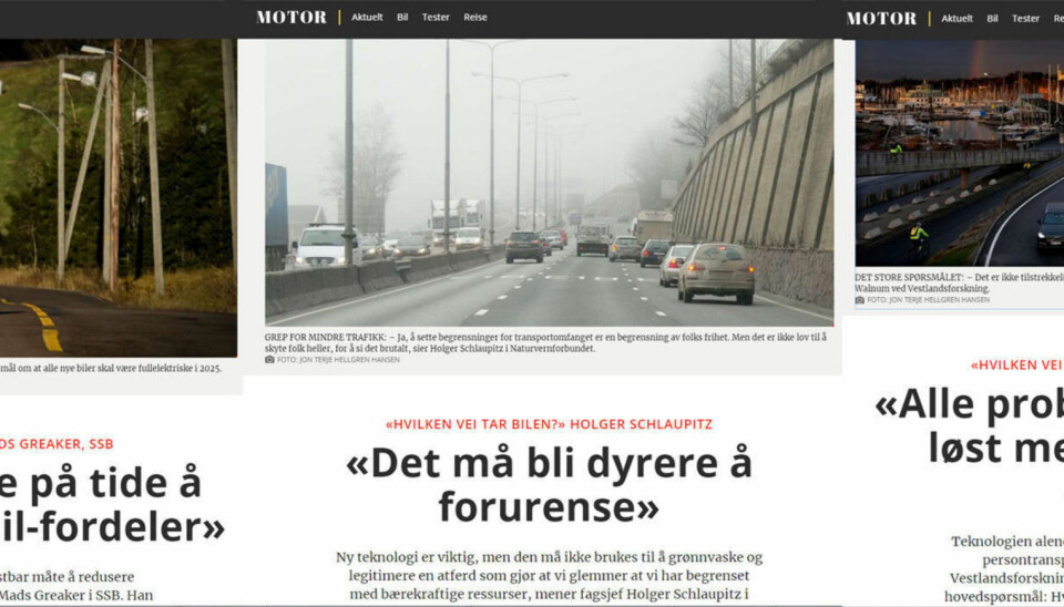 Dette er noen av artiklene som så langt er publisert i NAFs dokumentar om bilens fremtid.