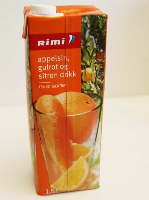 Appelsin, sitron og sitron? Nei, denne inneholder mer sukker.