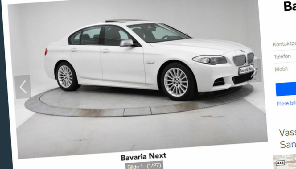 BMW 550d xDrive.