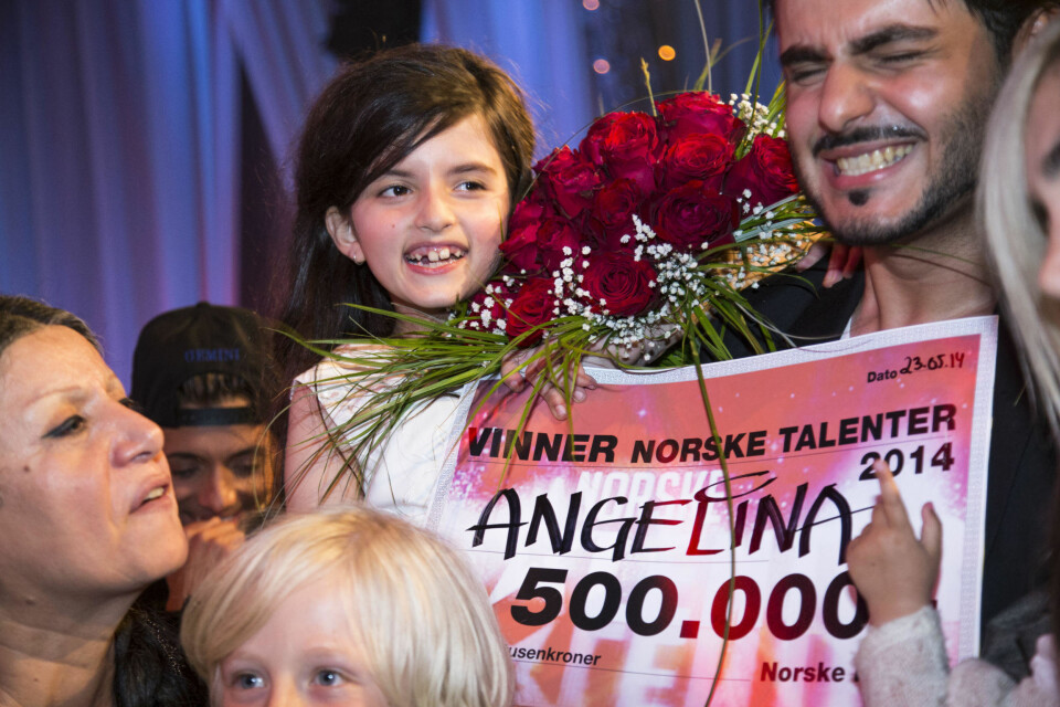 ANGELINA JORDAN har bergtatt en hel verden fra audtionen i 'Norske talenter' og frem til kveldens finale der hun fremførte 'Summertime'.