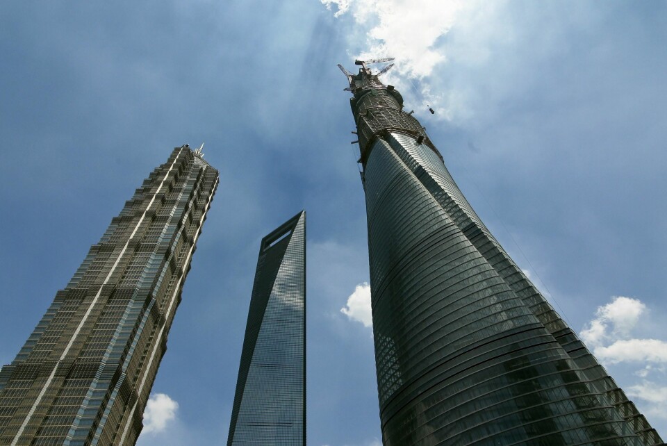 Shanghai Tower er verdens nest høyeste bygning - åpnet uten feiring