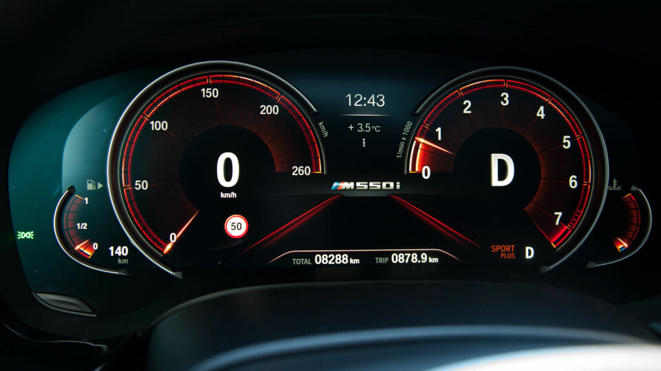 Det er ikke bare når du står stille at turtallet kan være under 1000 RPM.