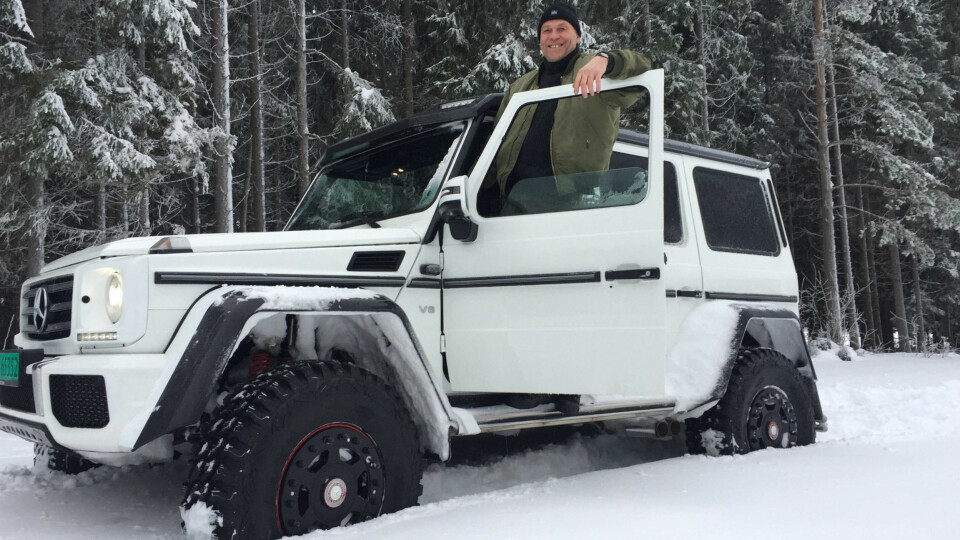 EIER: G500 4×4² og eieren Christian Strømme.