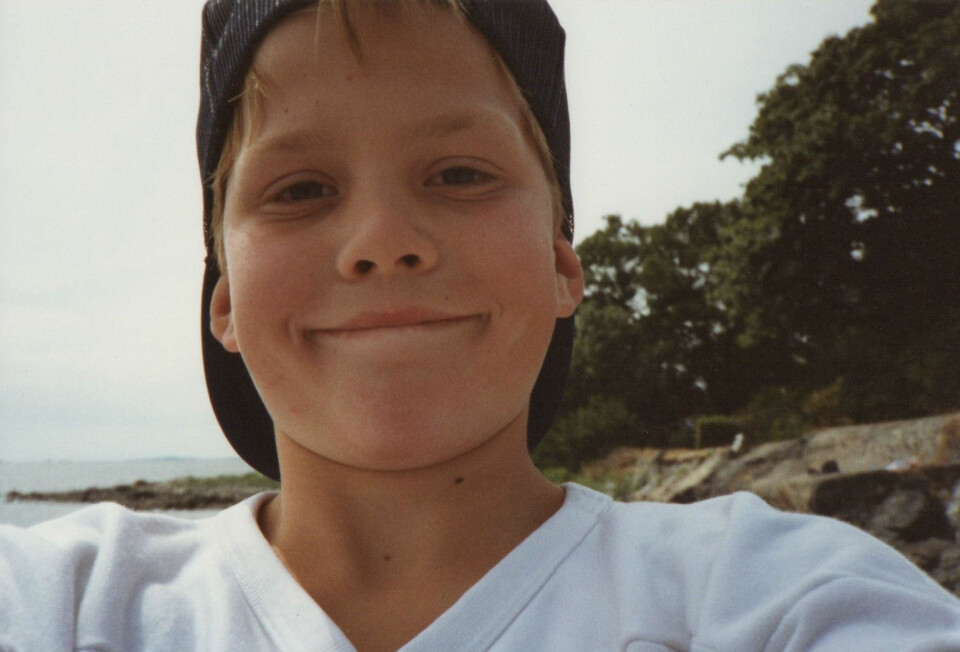 LYKKELIG OGSÅ SOM LITEN: Peter hadde en fantastisk barndom og har mange lykkelige minner.