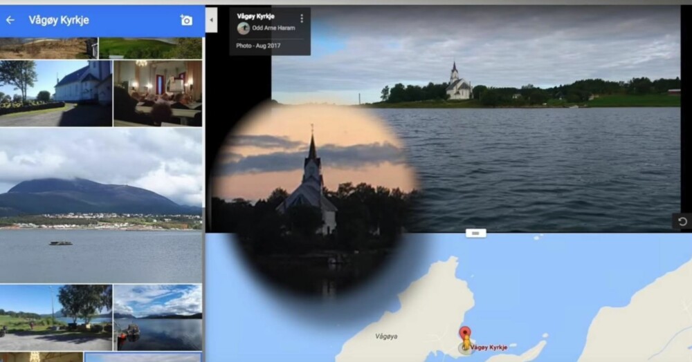Fondet mot korrupsjon sammenlignet bildet med hva de fant på Google. Da viste det seg at kirken var i Molde.