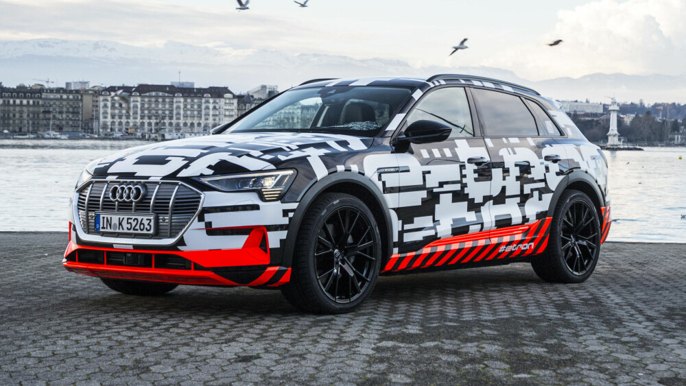 Audi e-tron prototype i Genève.