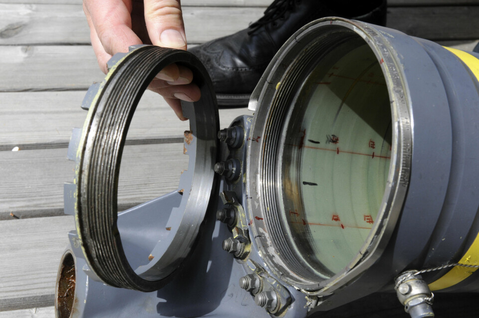 UFORKLARLIG: Et av hovedrotorbladene ble revet løs fra innfestingen uten av gjengene ble skadet. Det fortalte havarikommisjonen hvilke enorme krefter som hadde vært i sving.