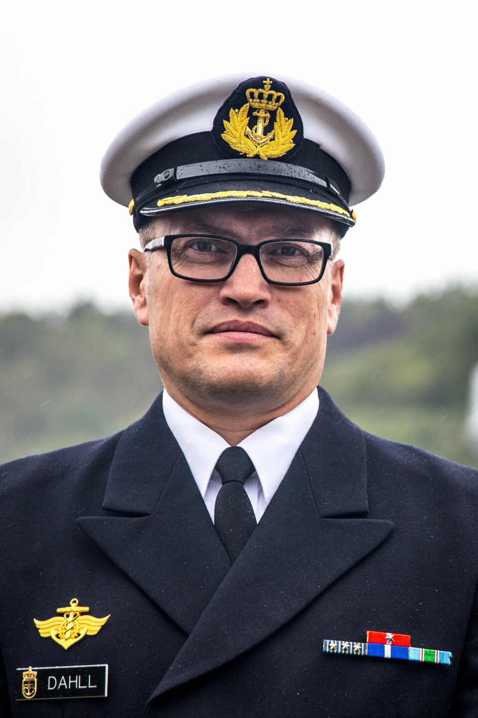 SKIPSSJEF på KNM Maud, kommandørkaptein Thorvald Dahll.
