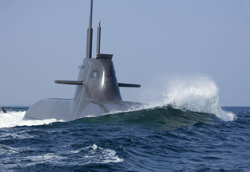 UBÅT: De nye ubåtene, som vil ha betegnelsen 212CD (Common Design), blir trolig noe lengre enn 212A (bildet).