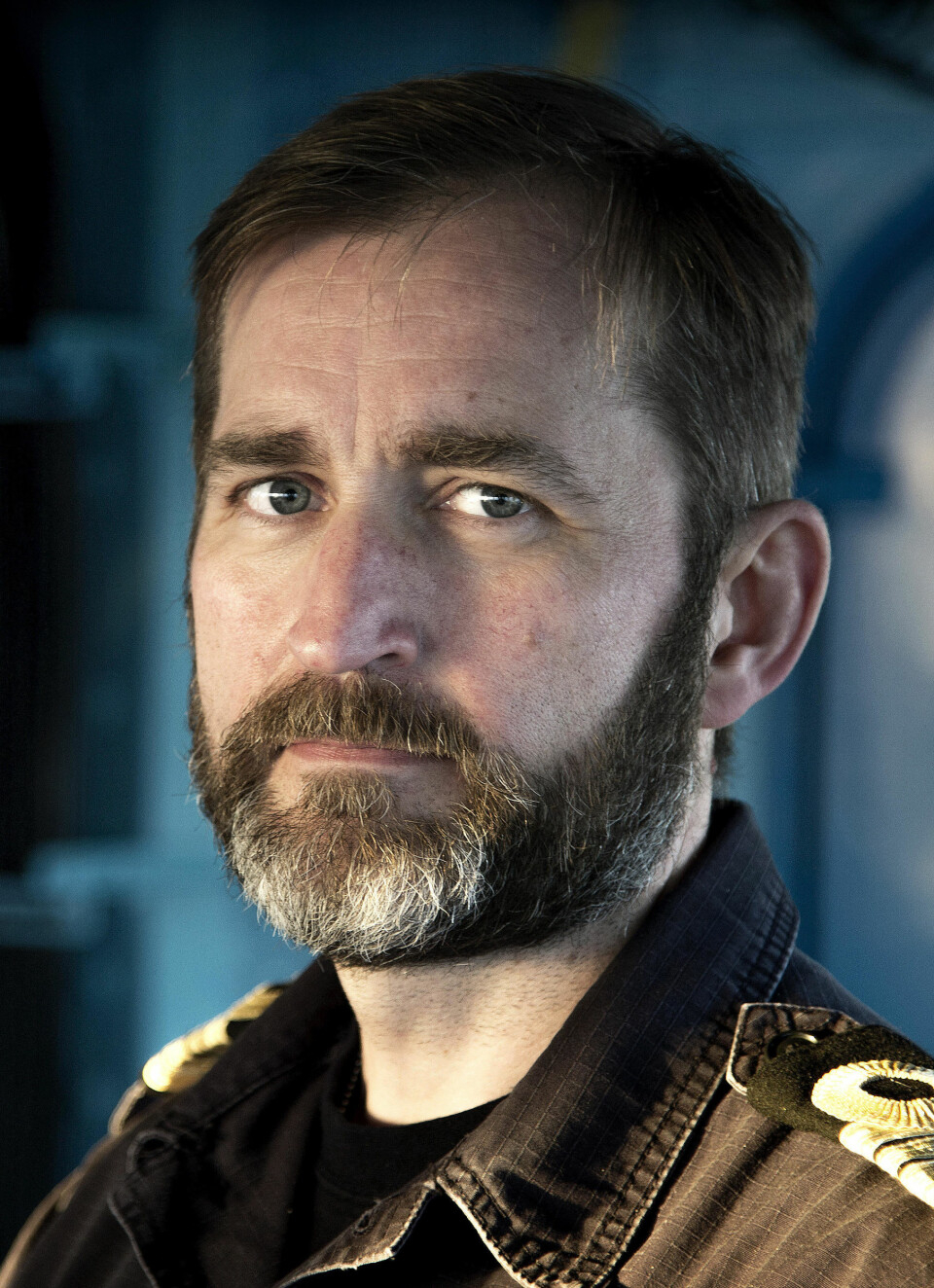 KOMMUNIKASJONSSJEF: Kommandørkaptein Per Rostad er kommunikasjonssjef i Sjøforsvaret.