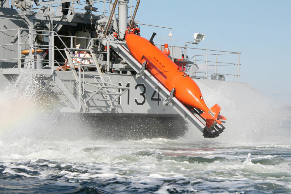 HUGIN: Undervannsfarkosten HUGIN kan finne og kategorisere sjøminer langt mer effektivt enn dagens mineryddingsfartøyer.