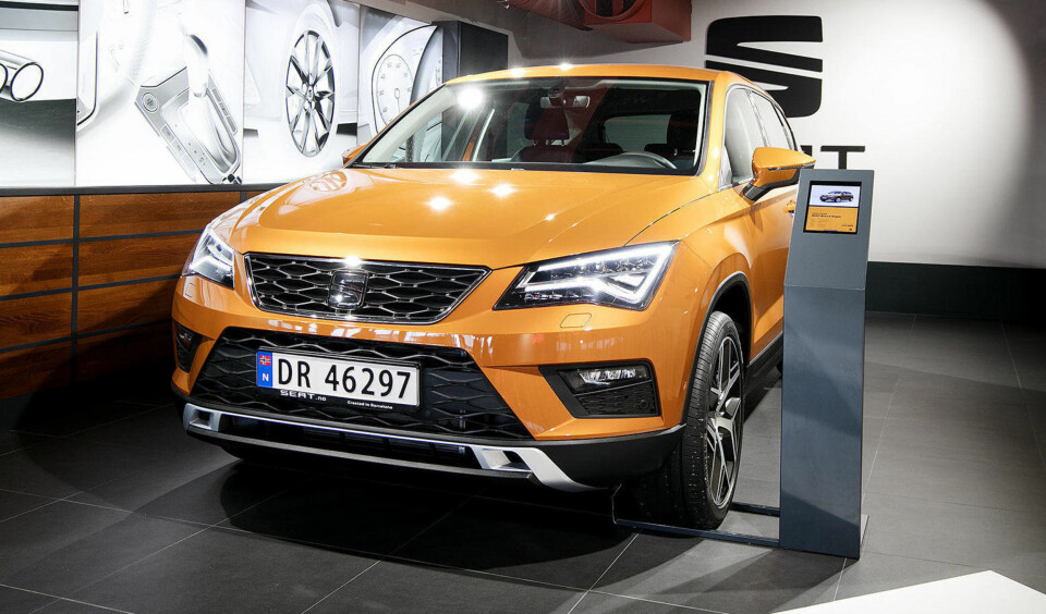 TIL NORGE: SEAT Ateca