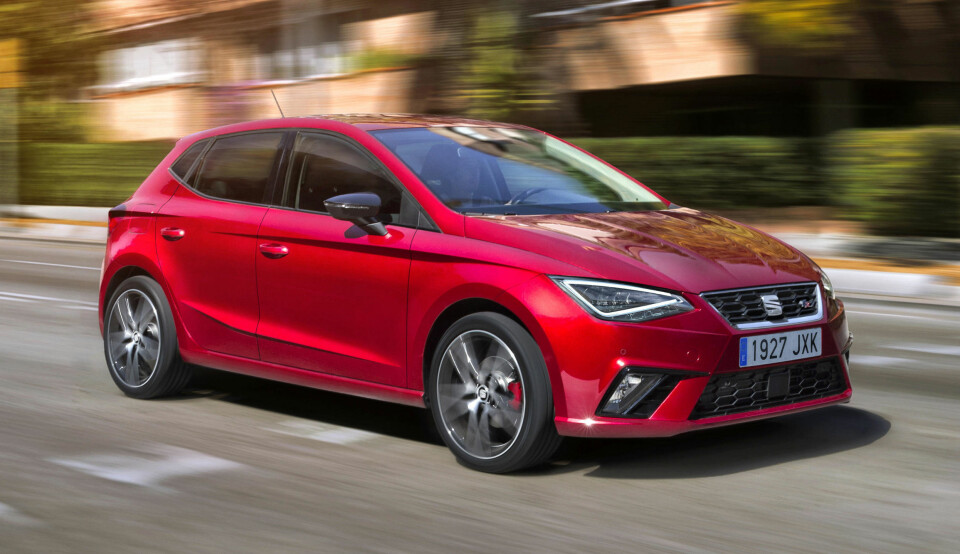TIL NORGE:; SEAT Ibiza.