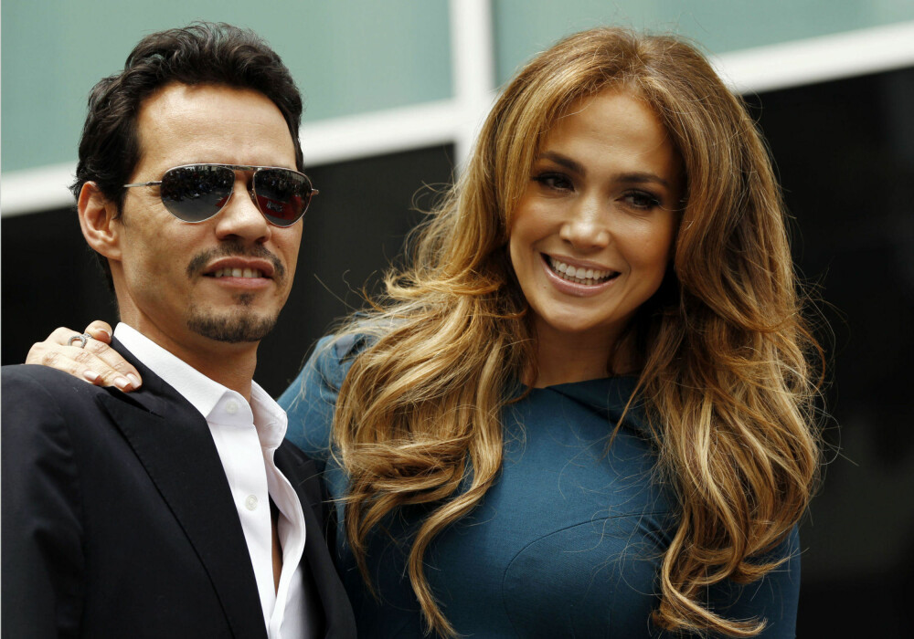 MARC ANTHONY og Jennifer Lopez ble skilt - han er ett år eldre enn henne.