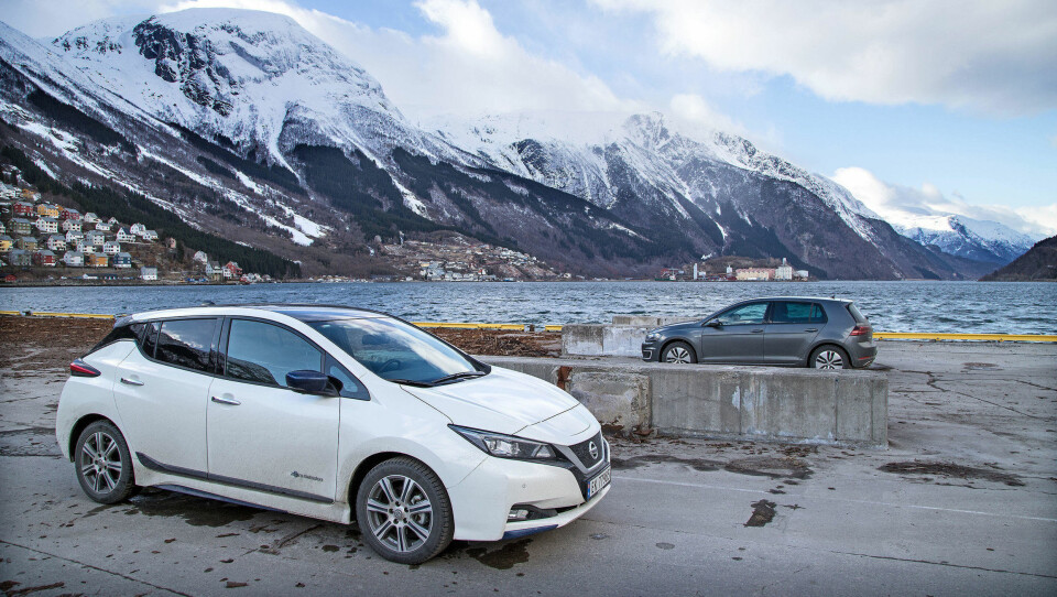 ODDA: Vakker natur, hustrig kaiområde. Tur-retur Oslo-vestlandet ble det ladet på Flå, Hol, Kinsarvik, Haukeliseter fjellstue, Seljord, Kongsberg og Oslo.