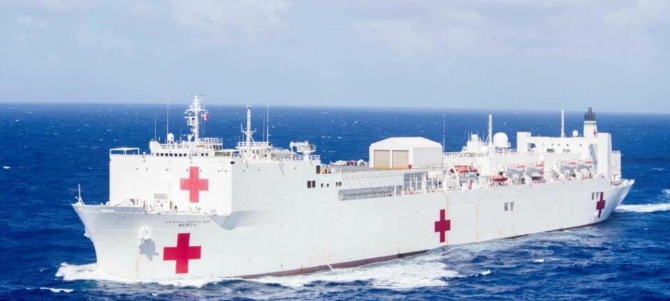 Bildespesial: Bli med ombord USNS Mercy