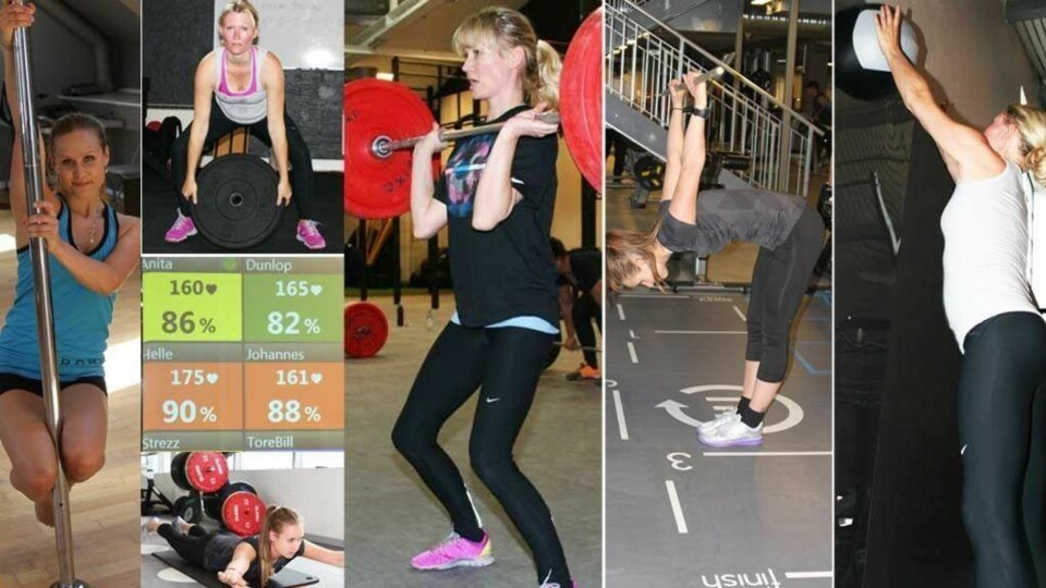 TRENING VI DIGGER: Dette er bilder fra våre beste treningstimer!