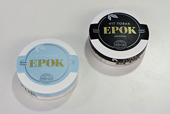 EPOK: En ny type snus med hvit tobakk er blitt lansert i Norge.