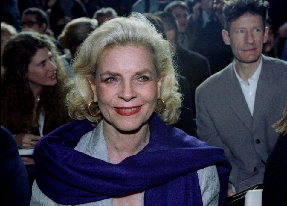 Lauren Bacall debuterte på filmlerretet i filmen «To Have and Have Not» i 1944, der hun spilte mot Humphrey Bogart som hun giftet seg med året etter.