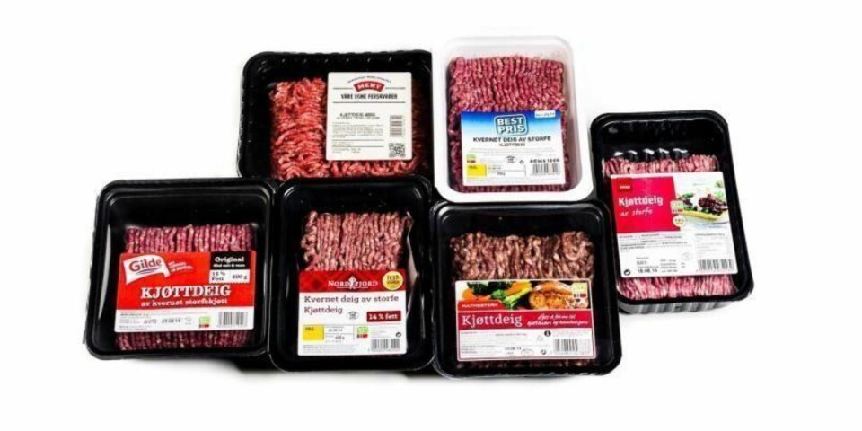 Den billigste kjøttdeigen smaker best