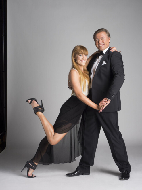Idar Vollvik med dansepartner Anette Stokke i årets «Skal vi danse» på TV 2.