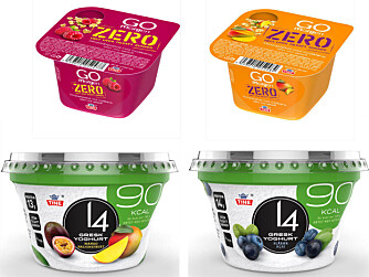 SKAPER DEBATT: TINE lanserer nye yoghurter som er søtet med søtningsstoffer.