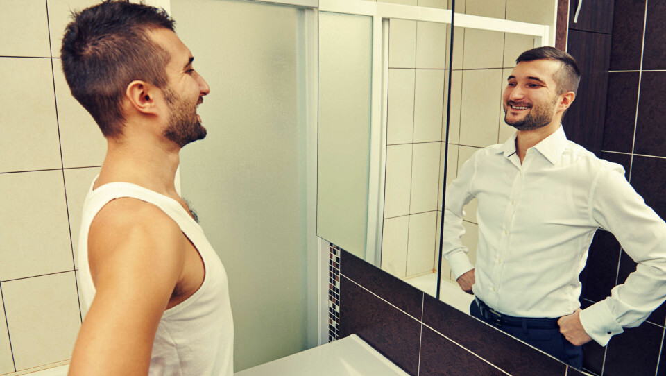 OH NO: Foto på badet er aldri greit. Uansett.