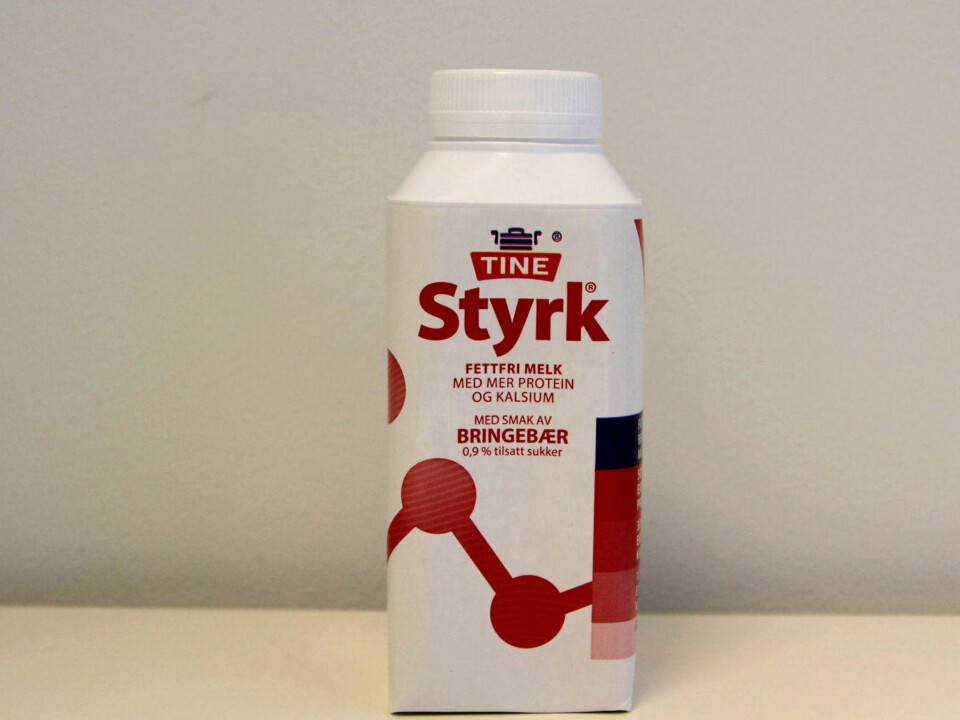 NY STYRK: Styrk finnes nå i bringebærsmak.