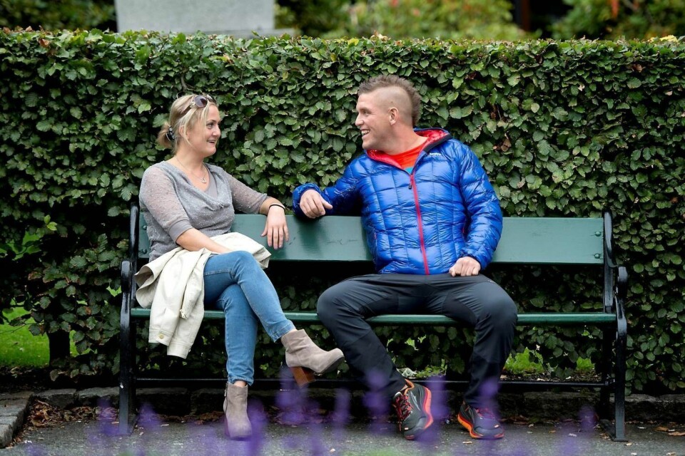 Lena Nordvik takker Petter Vallestad for at han fungerer som en mentor for henne og får henne gjennom opp- og nedturer.