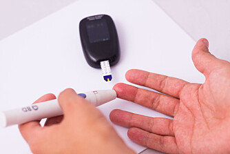 DIABETES type 1-pasienter må måle blodsukkeret med jevne mellomrom.