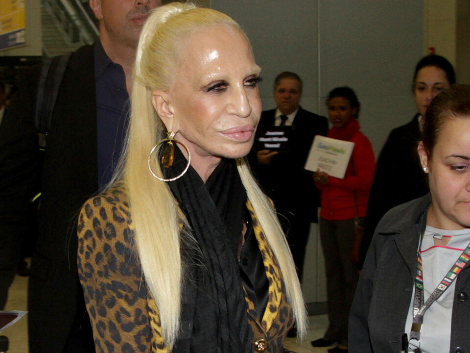 Hva har skjedd med Donatella Versace?