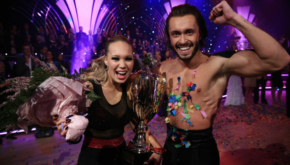 VANT: Agnete vant «Skal vi danse» i 2014, sammen med dansepartner Igor.