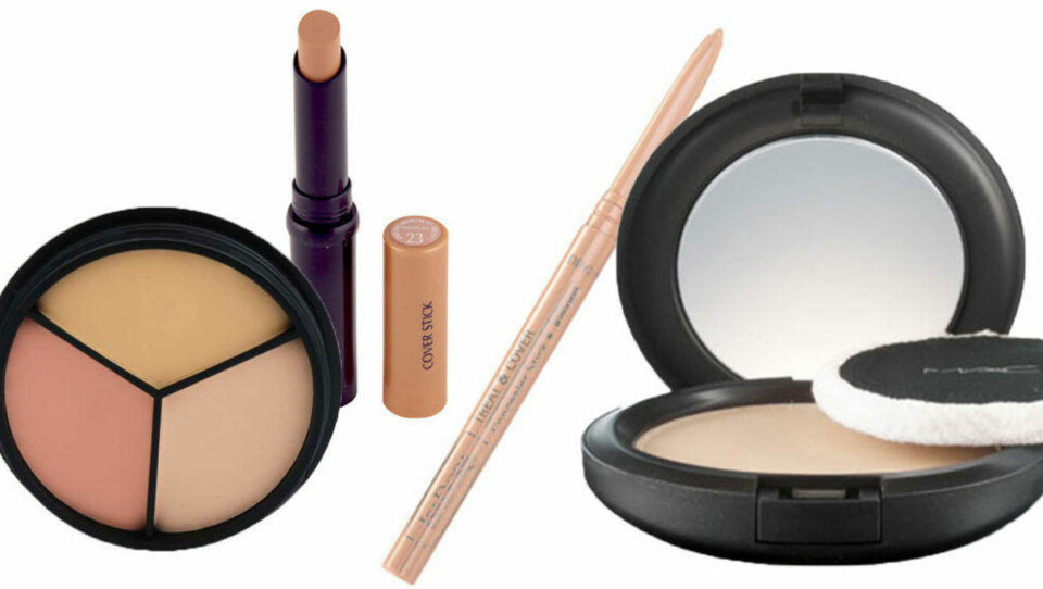 Slik dekker du over kvisene med concealer