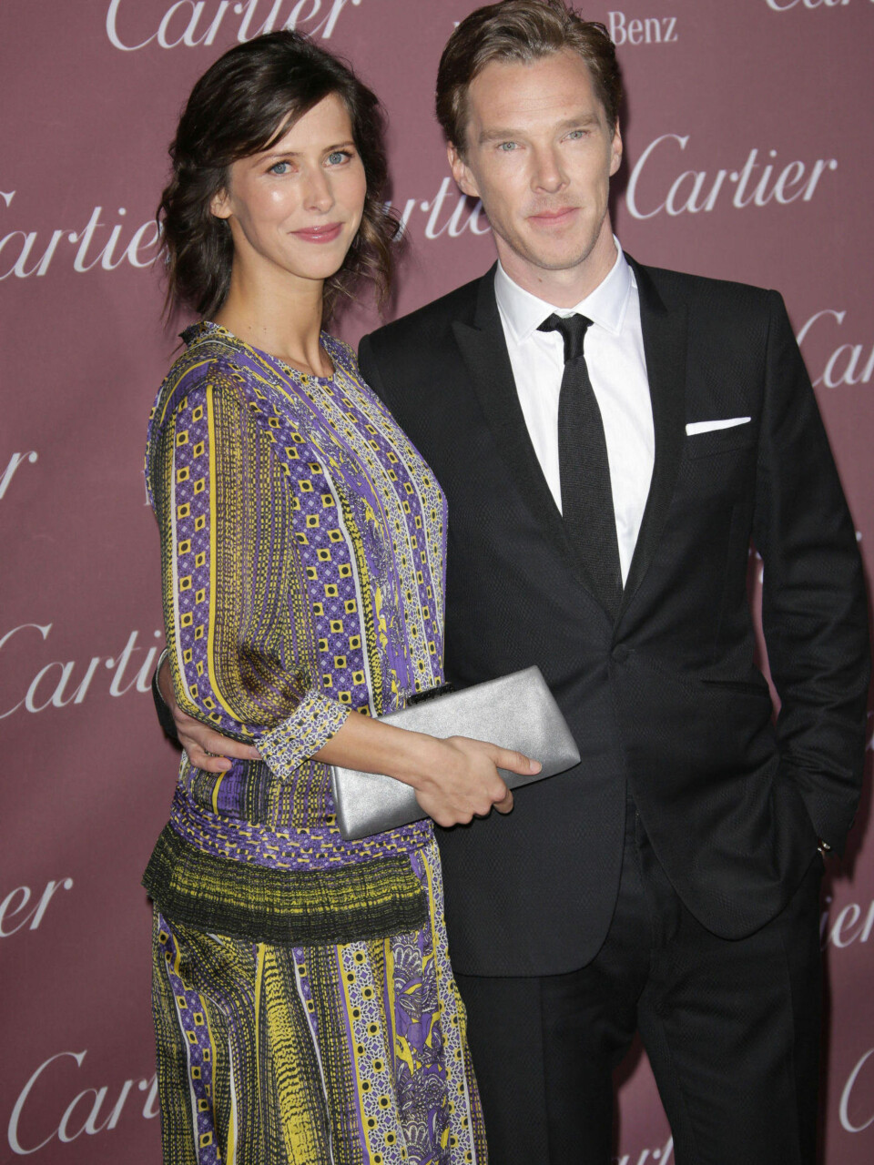 Cumberbatch viste frem forloveden på galla