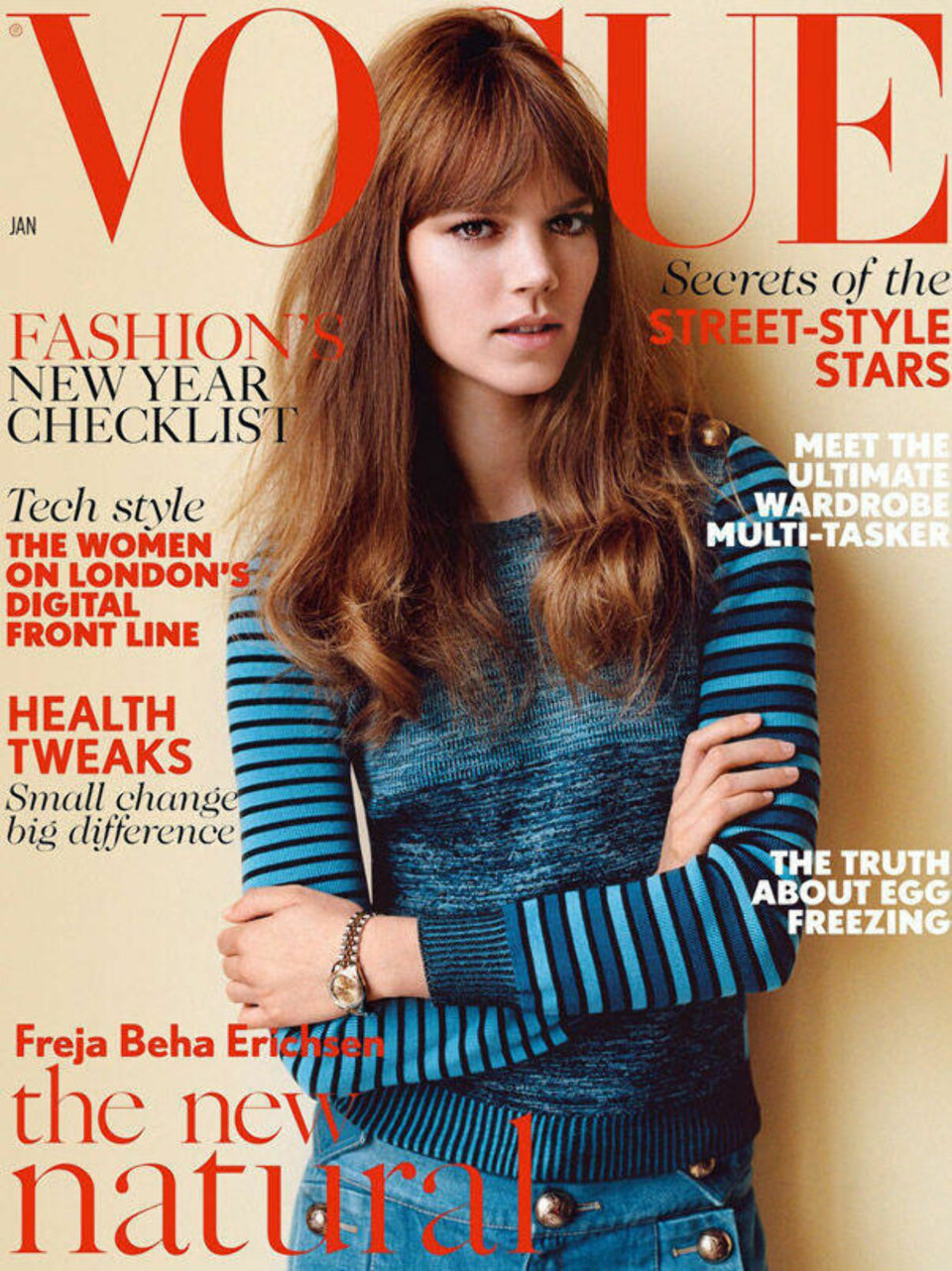 Freja Beha Ericksen for Vogue UK.