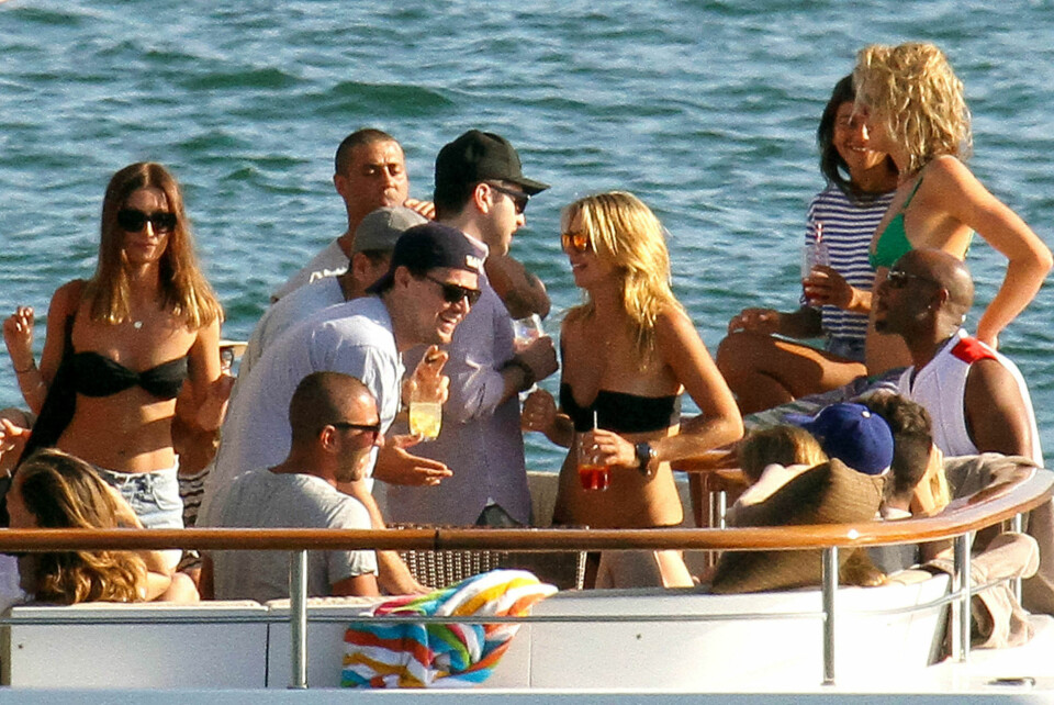 DiCaprio: Lei av nakne damer