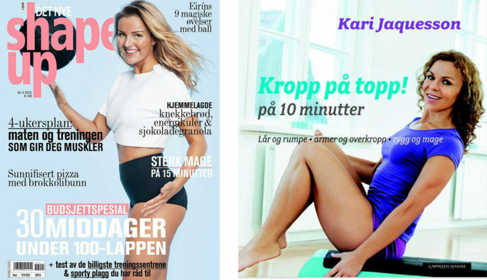 Kari Jaquesson kritiserte treningsmagasin - får selv kritikk for lettkledd cover